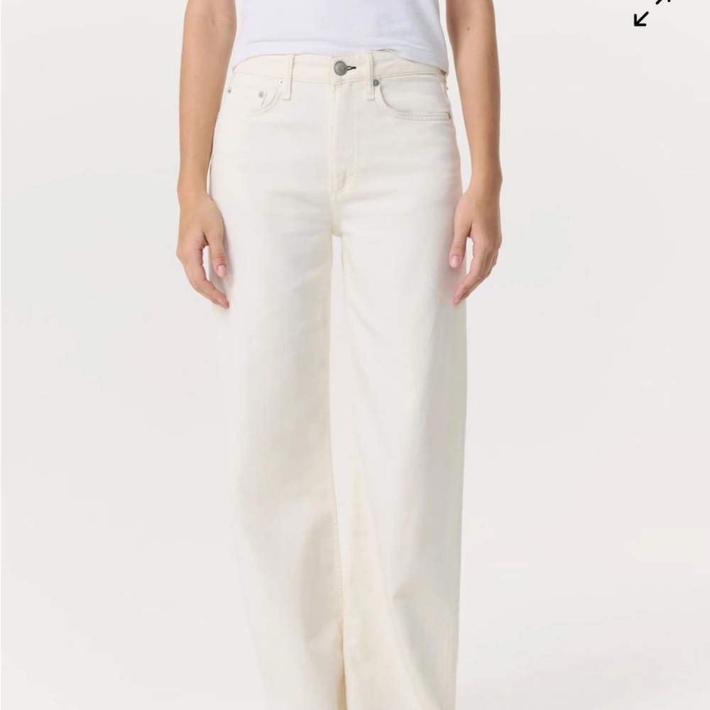 Rag and bone white jeans
